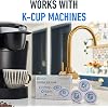Essential Values Compatible with Keurig Descaling Solution Cleaning Pods 10-Pack, Descaler for Keurig Coffee Machines, Pot Kit, Coffee Maker Cleaner Filter Pods