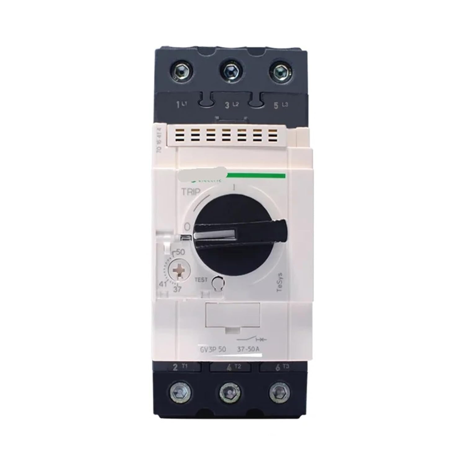 GV3P50 GV3P40 Three-Pole Motor Circuit Breaker 30-80A Current Control for Protection GV3P80 1Pcs(GV3P80 (70-80A))