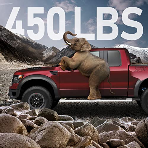 Climwa 6 Inch Running Boards Compatible With 2007-2018 Chevy Silverado/Gmc Sierra 1500 ; 2007-2019 2500/3500 Double Cab(Not For Diesel Engine).Truck Step Side Steps For Extended Cab Chrome #TOP6