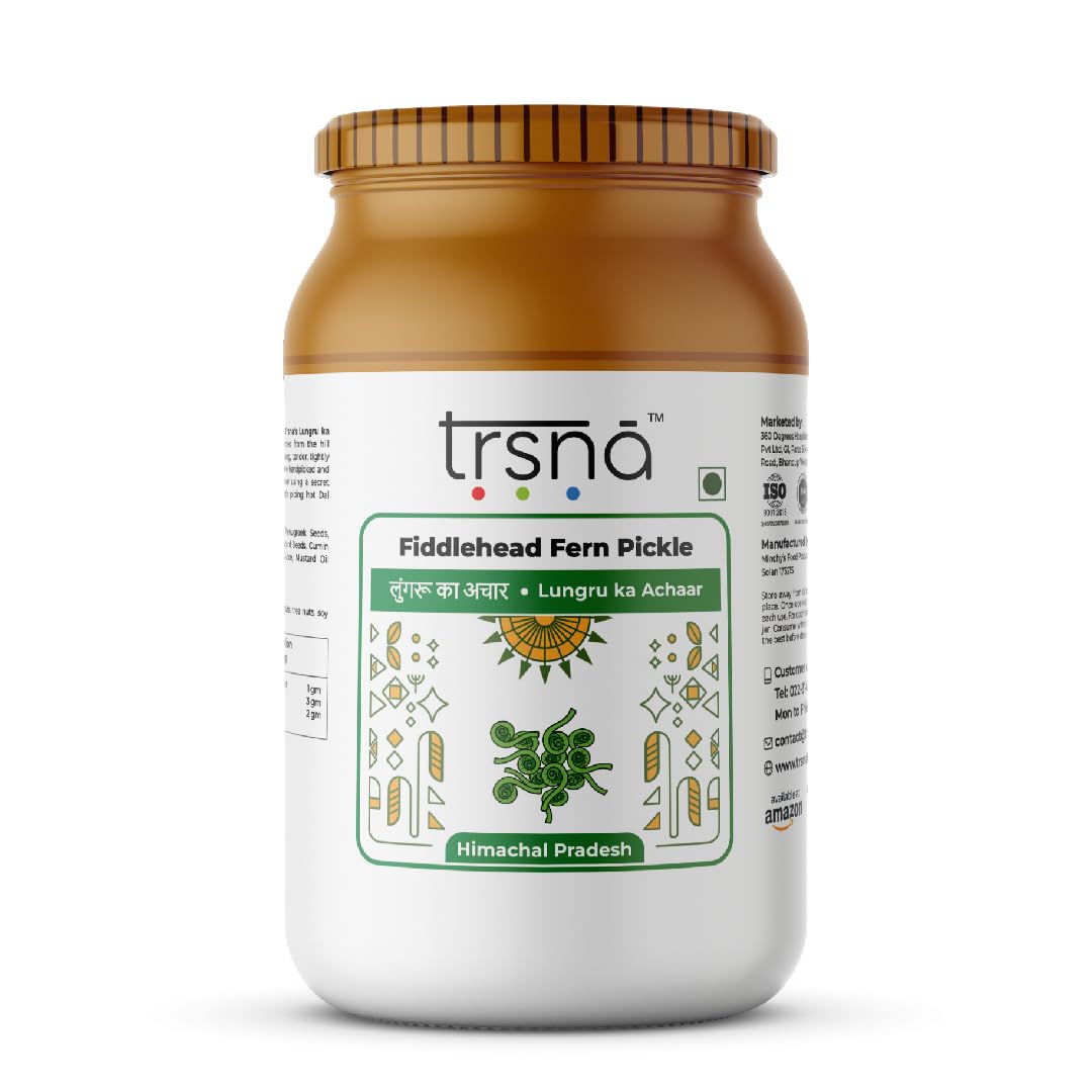 Trsna Fiddlehead Fern Pickle | Lungru ka Achaar -Premium Gourmet Achaar made in Himachal Pradesh (B0DHK5GX8B) Amazon Price History, Amazon Price Tracker