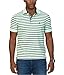 Nautica Men's Classic Fit Short Sleeve Striped Polo Shirt