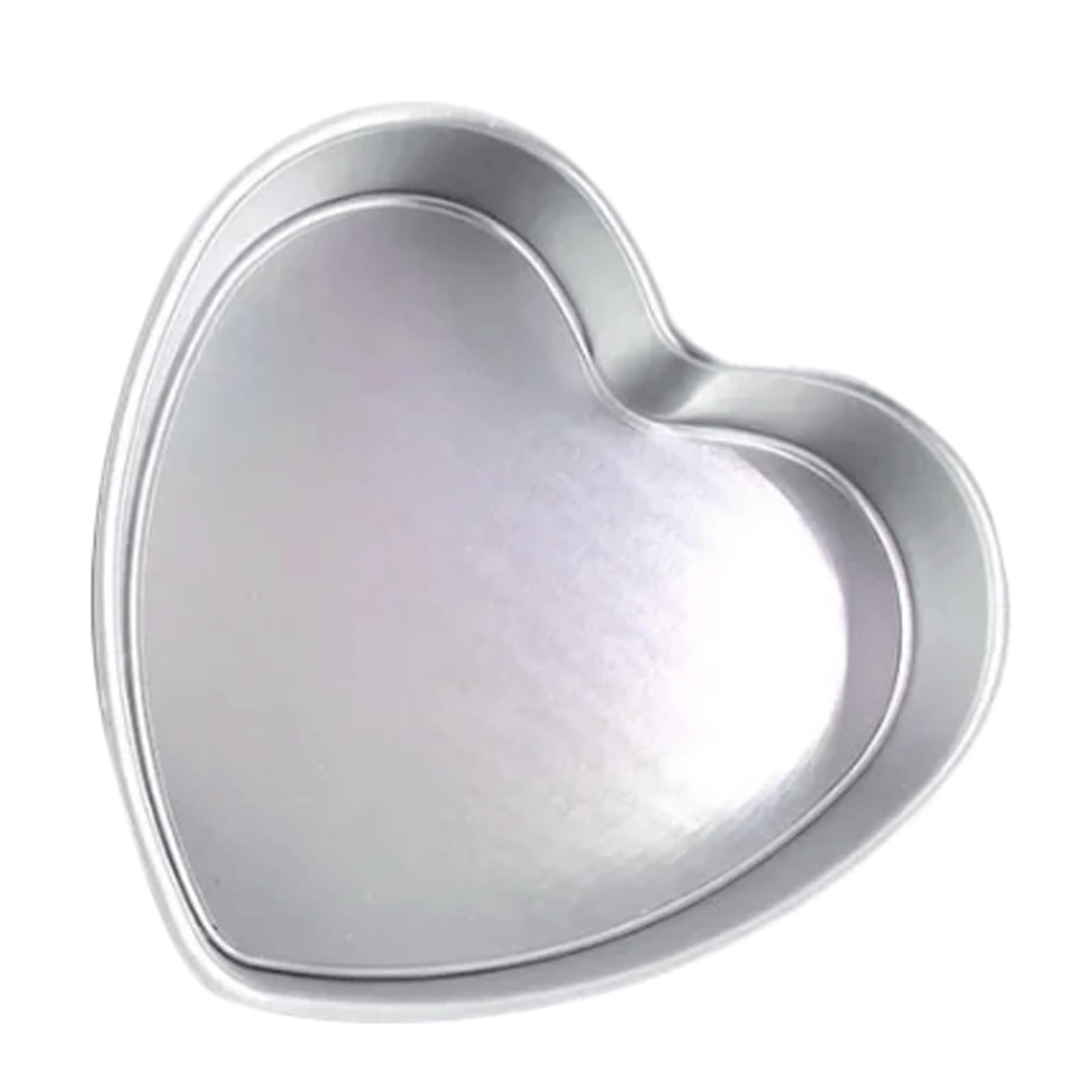 Moule à gâteau cœur anti-fuite à fond solide en aluminium pour gâteaux réussis