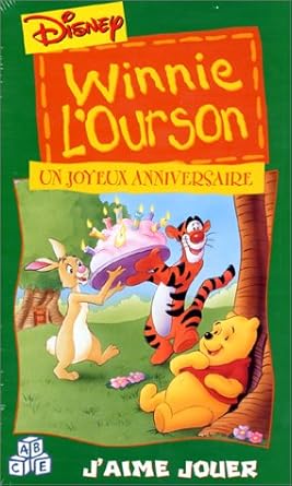 Winnie L Ourson Un Joyeux Anniversaire Vhs Disney Walt Amazon Fr Dvd Et Blu Ray