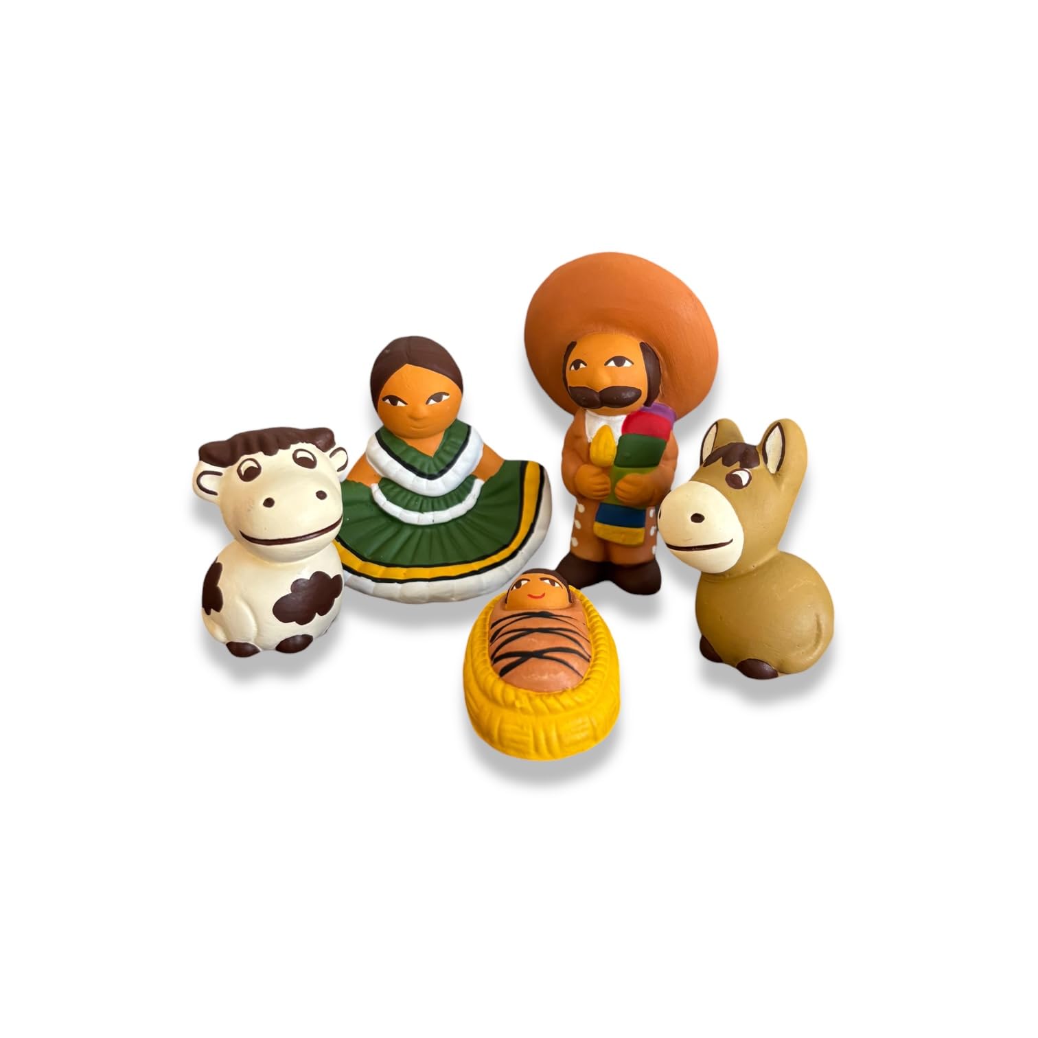 Zoeartcrafts Mexican Nativity Scene 3