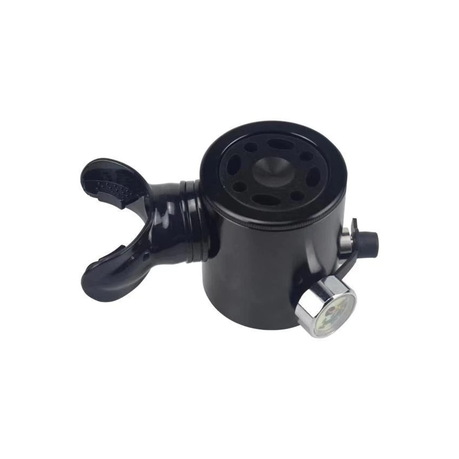 Portable Dive Cylinder, Mini Oxygen Bottle Diving Teaching Underwater Breathing Apparatus Swimming Equipment Valve Head(Nero)