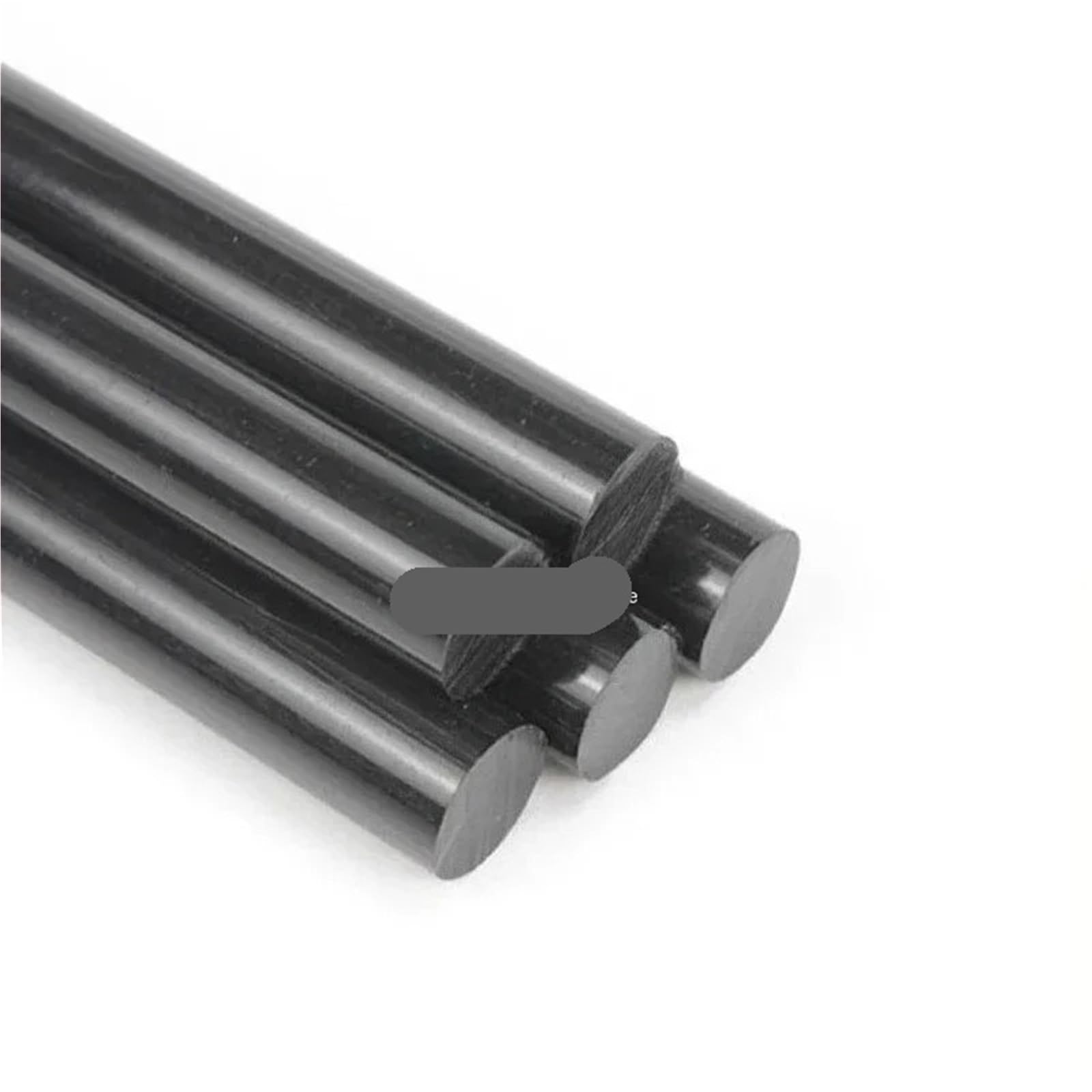 Nylon Rundstab Länge 500 mm, schwarzer Nylon-Vollkunststoffstab, PA6-Stange, runder Durchmesser, 3 bis 120, Billet-Abstandshalter, verschiedene Größen(40mm 1pc)