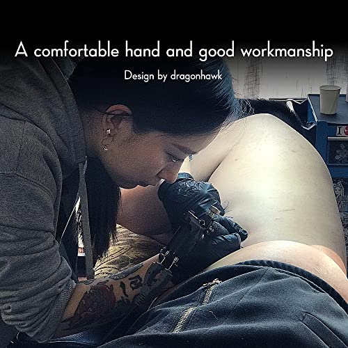 Dragonhawk Extreme Rotary Tattoo Machine Carbon Steel Machine For Tattoo Artists Coloring Green #TOP1