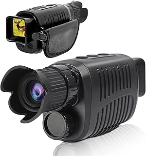 Night Vision Goggles, Handheld Digital Night Vision Monoculars for Total Dark, Infrared Night Vision Scope 1080p Full Save Photo & Video for Hunting, Travel, Surveillance