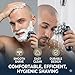 2Pack Fit for SHPAVVER Replacement Heads,7 Blade Floating Head Fit for Cyruzi Replacement Head,Compatible with SHPAVVER/Cyruzi Head Shavers for Bald Men,Magnetic IPX7 Waterproof Shaver Heads.