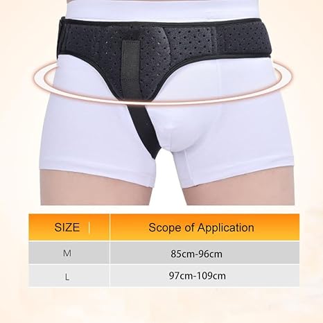 Hernia Belt Inguinal Hernia Support Truss Hernia Truss Inguinal Groin Hernia Belt Adjustable Hernia Brace Truss Support Hernia Guard Groin Support Inguinal Hernia Belt with Removable Compression Pad