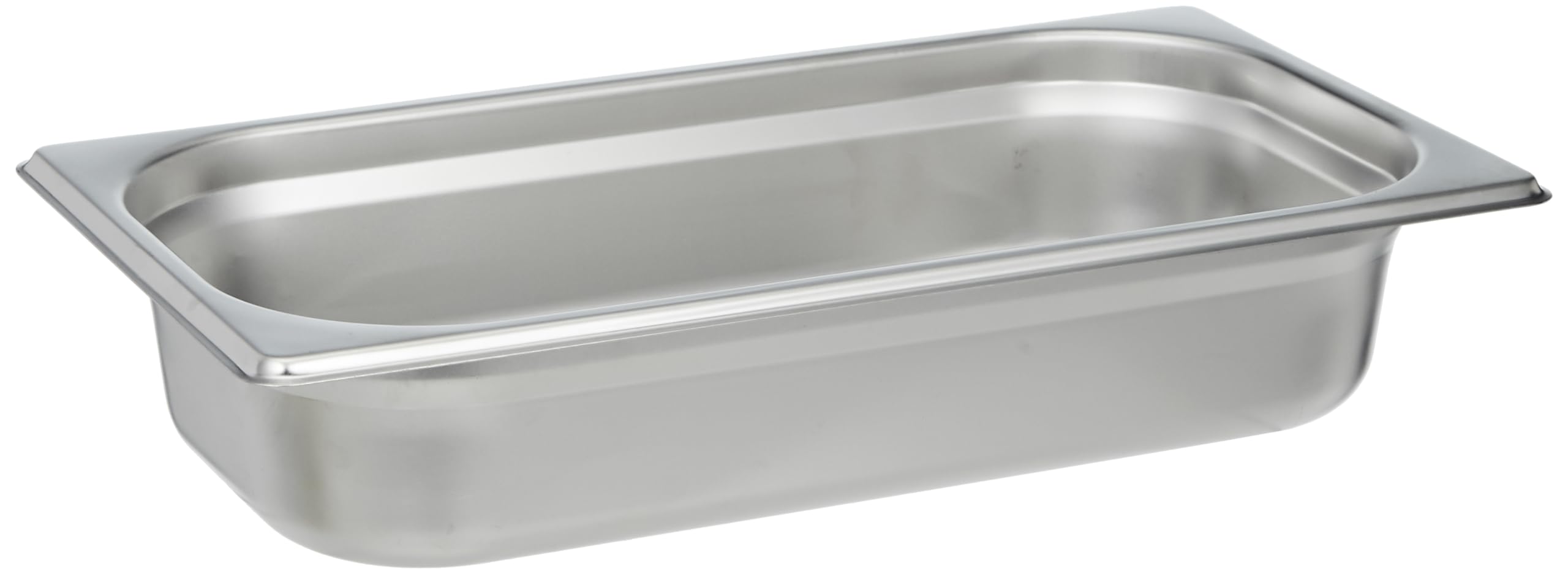 Vague stainless steel gastronorm food storage pan, Silver 6.5 cm x 32.7 17.6 size