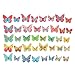 cabilock Jadalny Cupcake Topper 3D Butterfly Butterfly Ciasto Dekoracje Do Dziecka Prysznic Urodziny Wedding Party Dekoracja Żywnościowa Assorted Color 2