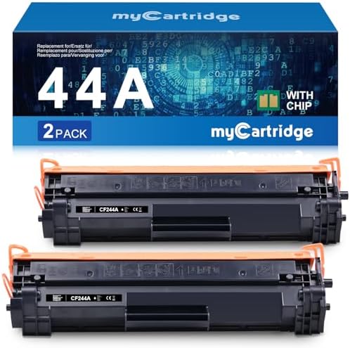 2er-Pack 44A cf244a Toner mit hoher Kapazität für HP LaserJet M15w M28a | Kompatibel mit HP LaserJet Pro M15w M28a M28 M15a M15 M14-M17 M28-M31 Ersatz für HP 44A Für regelmäßigen D