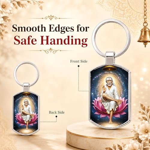 Image of Premium Printed Metal Keychain for Men & Women | High-Definition Artwork Print | Durable Key Ring for Car, Bike, Home & Office Keys | Stylish Decorative Key Holder Gift