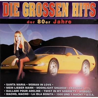Hits 80er Jahre - ideal als Repertoire f&uuml;r Cover-Bands