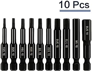 COMOWARE Allen Wrench Drill Bit Set - Hex Bits Set, Magnetic Tips, Quick