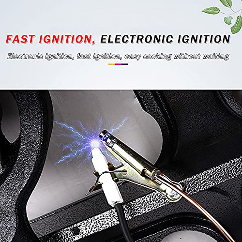 Estufa a gas empotrable 4 puestos 110V miniatura 5