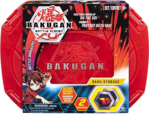 Estojo de armazenamento Bakugan para criaturas colecionáveis, de 6 anos em frente, um bakugan incluído, Dragonoid