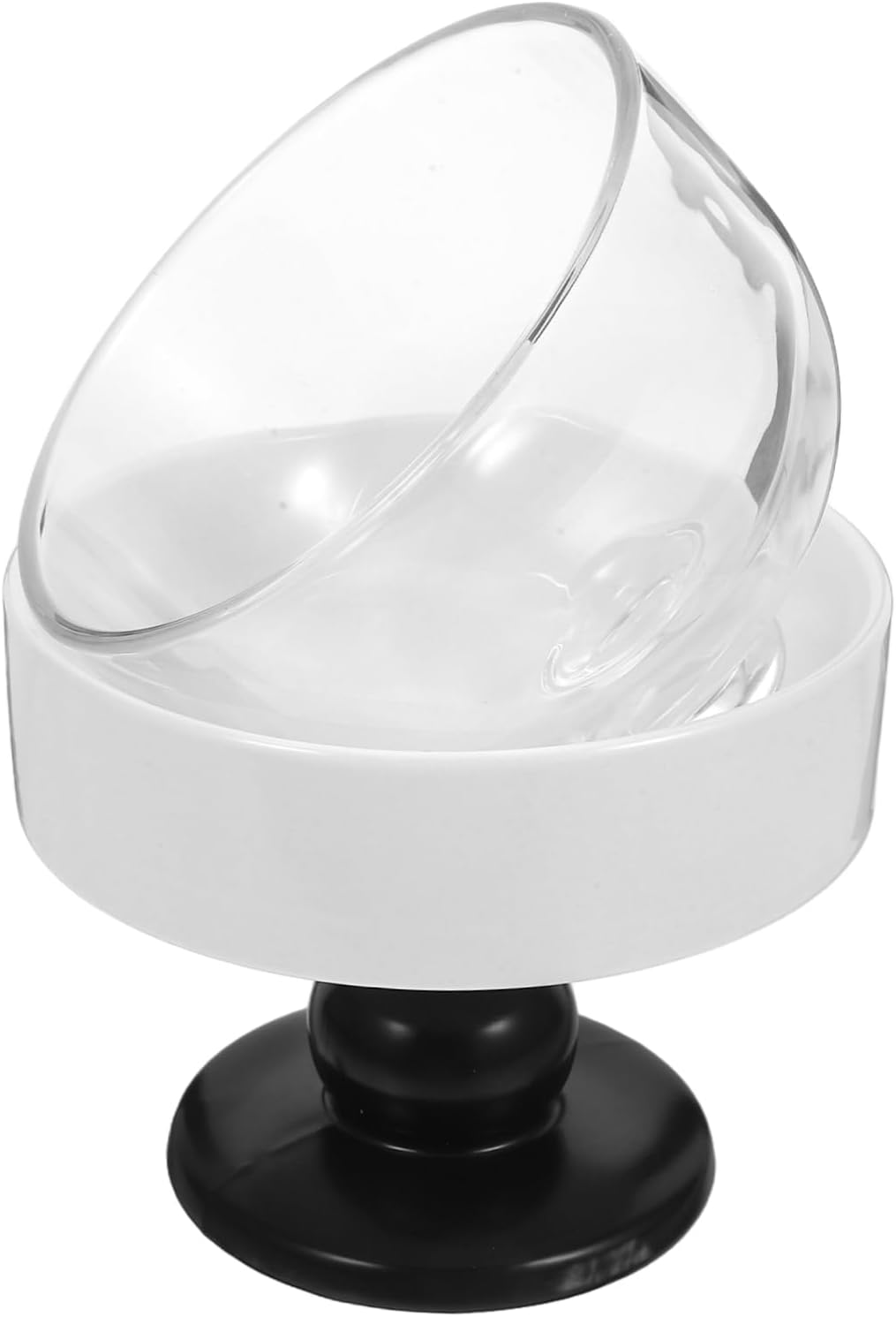 Ciieeo Ceramic Dessert Bowl Footed Cake Plate Trifle Bowl Ice Cream Cup Serving Tray for Snacks Sweets