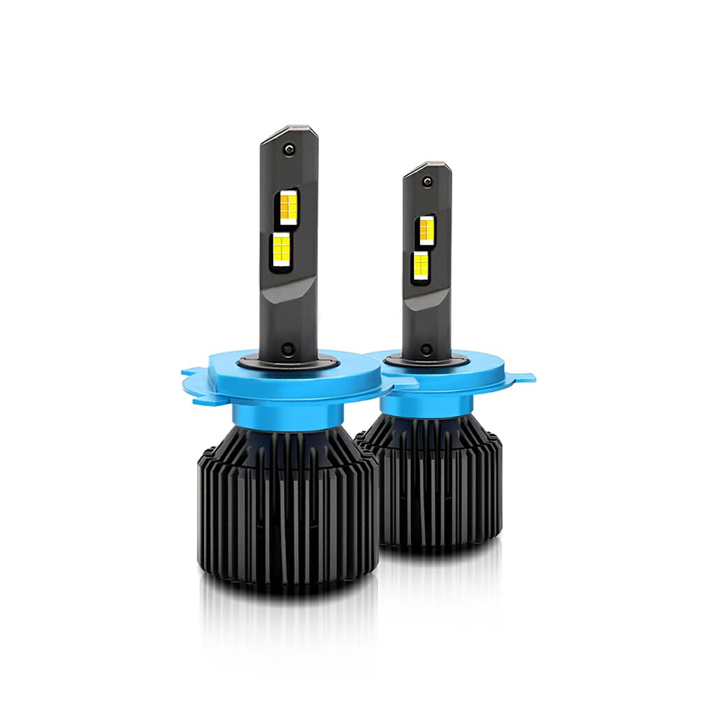 2 peças de lâmpadas de farol LED de longa duração para fácil instalação no carro e