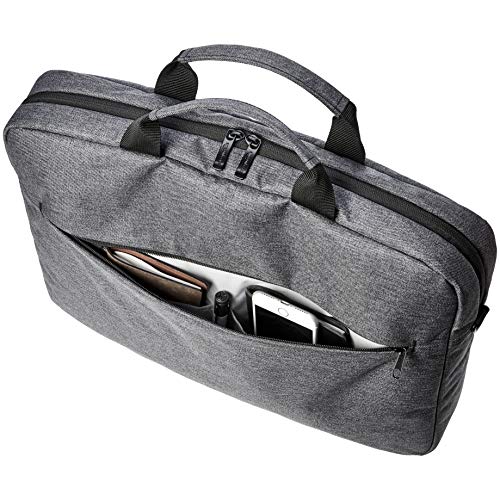 Image of AmazonBasics Urban Laptop and Tablet Case Bag, 17 Inch, Grey