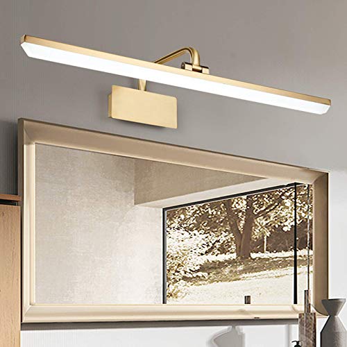 Eclairage tableau LED doré avec tête orientable à 180 degrés 16W - 6