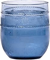 Vista 4 de Juliska Isabella - Vaso de acrílico pequeño, color azul