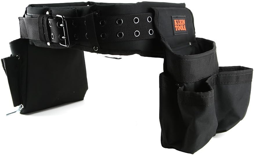 Klein Tools 55298H Electrician's Combo Belt and Pouches - Image 3
