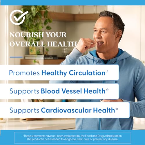Doctors Best Vein Support, Supports Circulation & Arterial Health, Non-GMO, Gluten Free, Soy Free, Vegan 60 Veggie Caps - Thumbnail 6