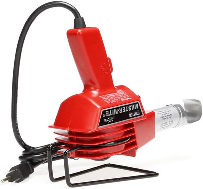 Master Appliance 10008 Master Mite Heat Gun, Quiet Low Airflow Motor, 650 Degrees F, 120 Volt, 475 Watts, Assembled in the USA