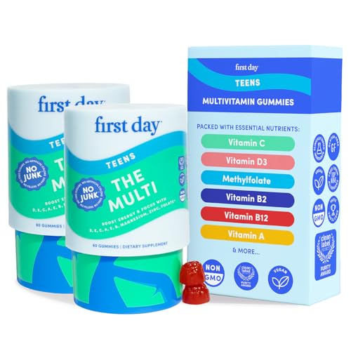 FIRST DAY Vitamins for Teens - Teen Multi Vitamins for