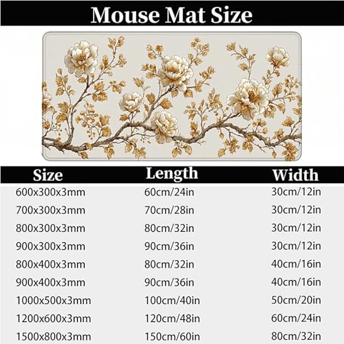 Mouse pad base en caoutchouc antidérapant grand format imperméable