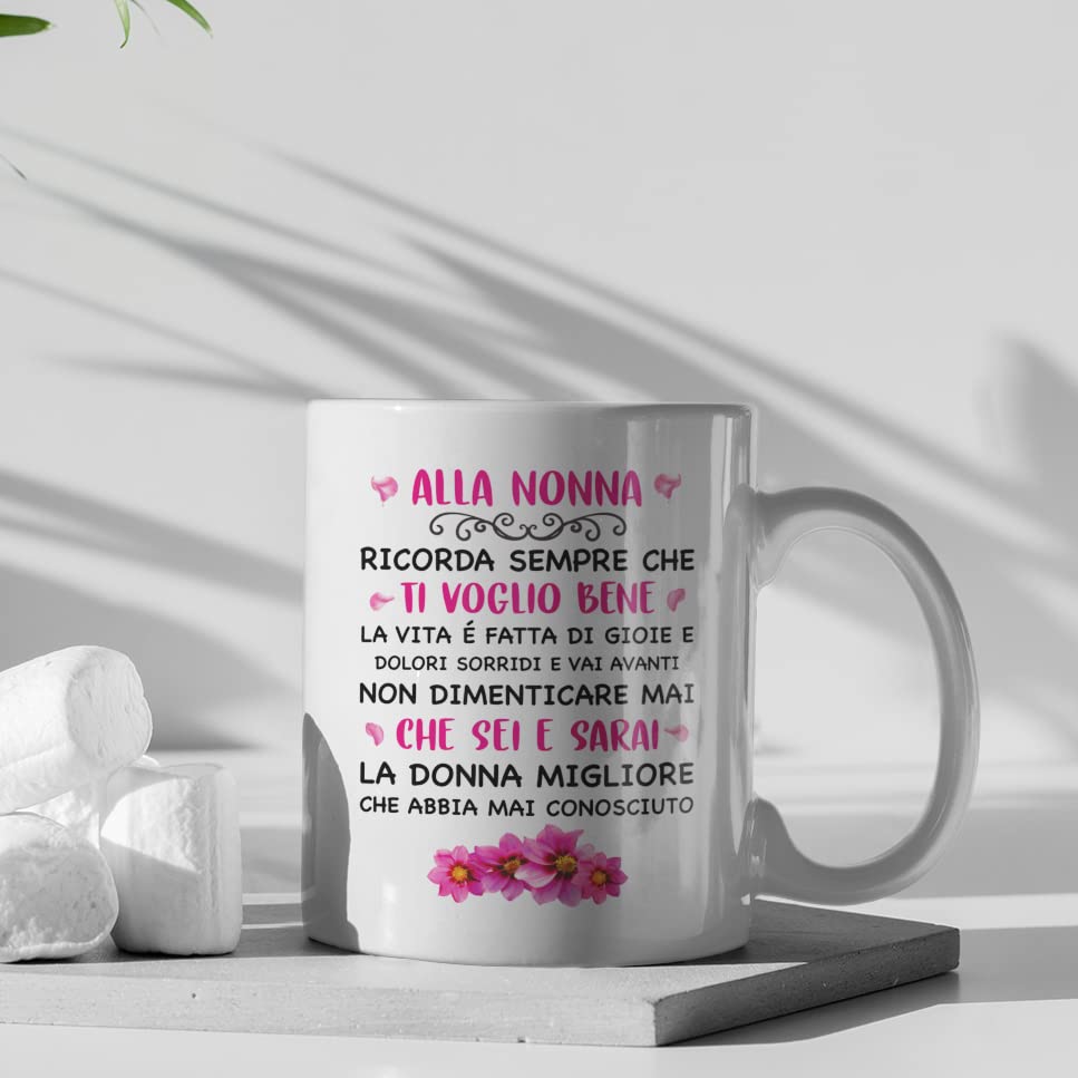 Idea Regalo Divertente Tazza Personalizzata Per CUGINO - Ceramica 11oz/350ml Con Scritta 'Sei Super' - Regalo Compleanno E Natale Regali Per Cugini