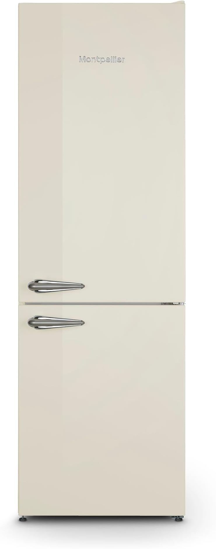 Montpellier MAB386EC 295litre RETRO Fridge Freezer Frost Free Class E Cream
