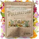 Wildflower Seeds - Drought-Tolerant Mix, 2 oz (80,000+ Seeds) – 20 Non-GMO Varieties – Dryland Wildflower Blend for Pollinators and Low-Water Gardens