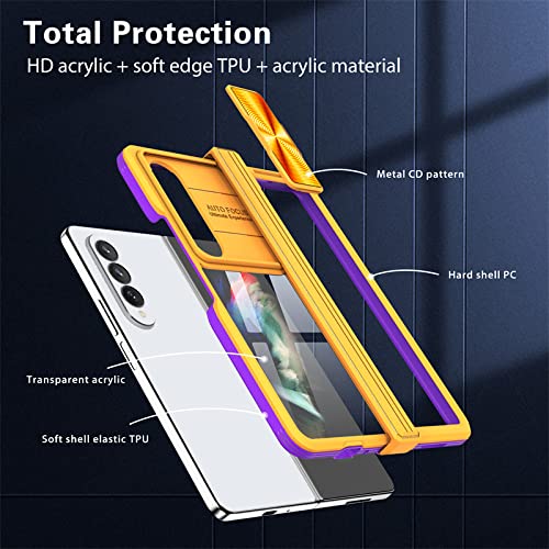 Couverture arrière Samsung Galaxy Z Fold 4 silicone souple
