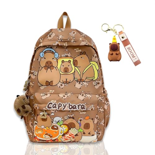Sac à dos capybara pour enfant : finissez-en avec le manque de place à l'école