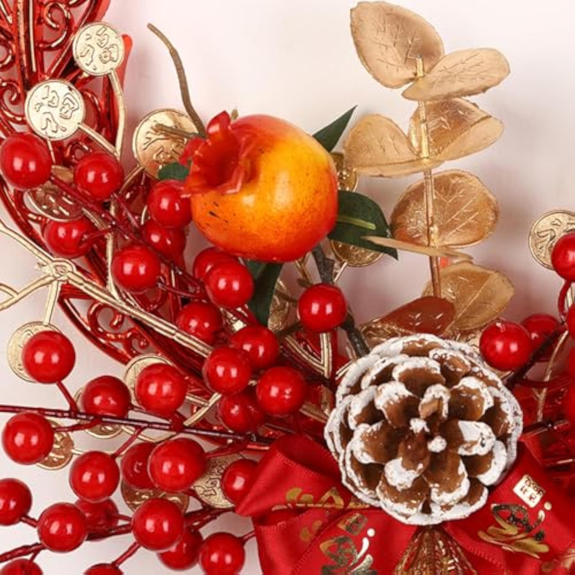 Chinese New Year Hanging Decoration with Artificial Berries