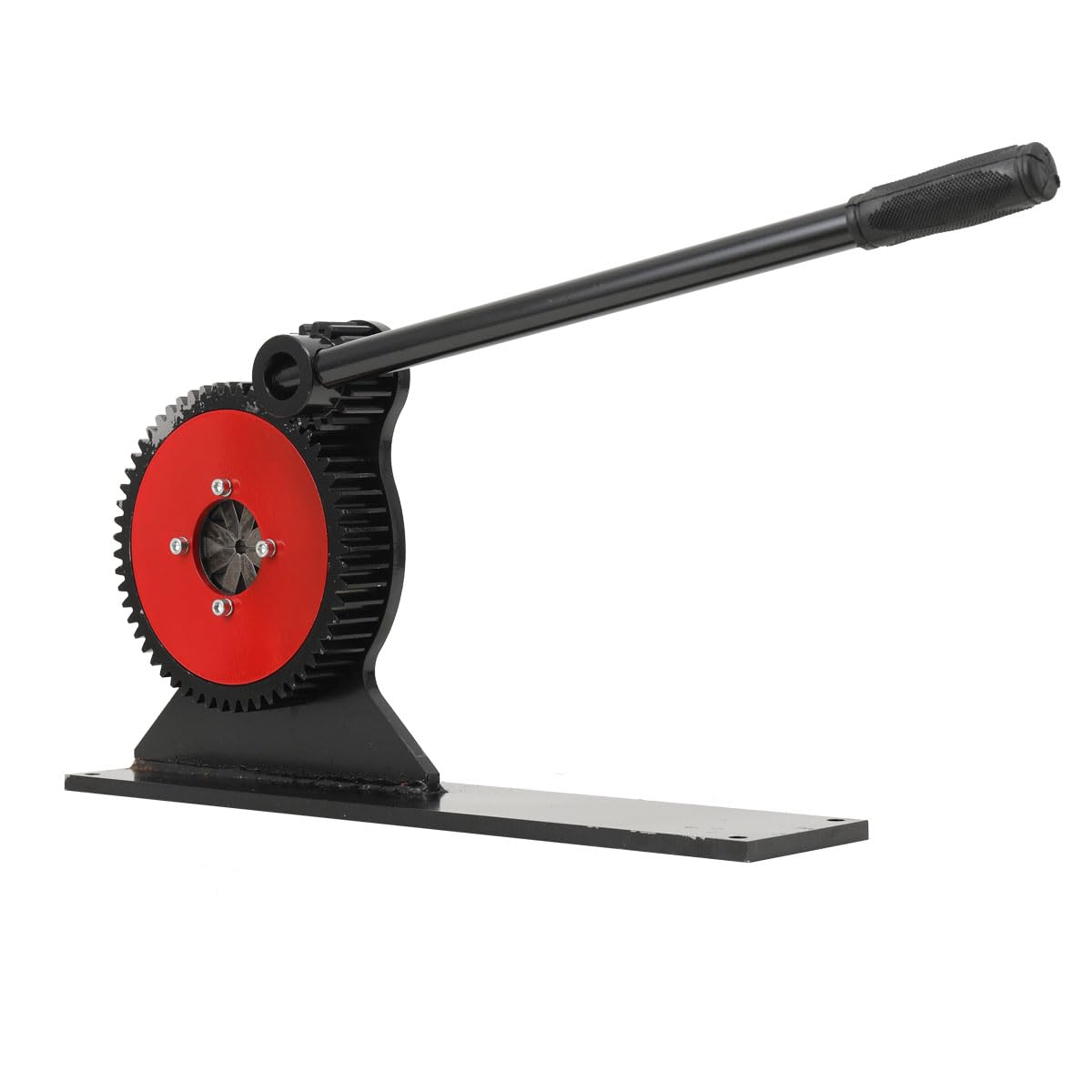 Tabodd Red 6-32Mm Manual Hose Crimper, Large Gear Pipe Pressing Crimping Tool Mechanical Gear Hose Crimping Machine, For Pump Inlet, Return, And Outlet Pipes