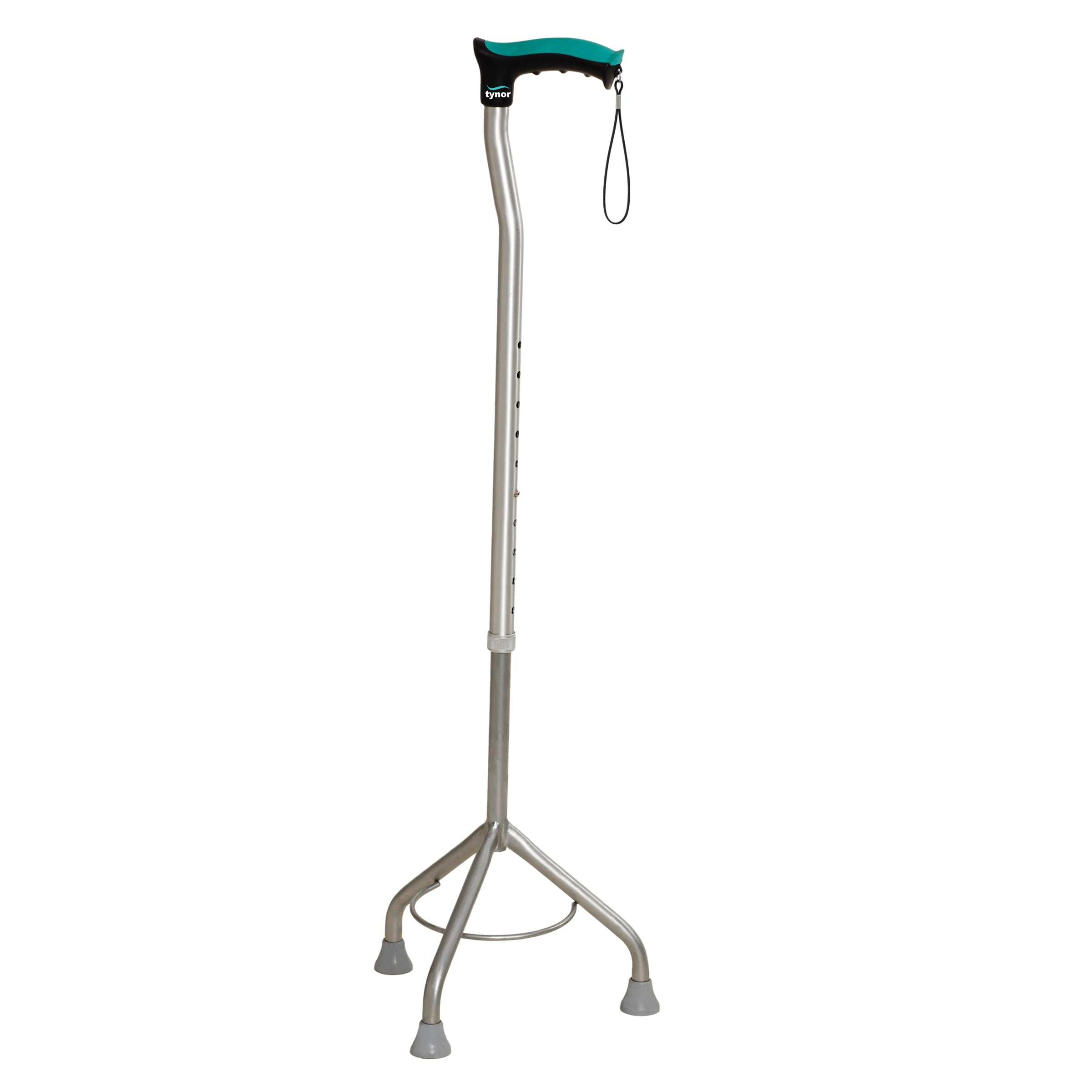 Tynor Walking Stick Tripod, Silver, Universal Size, 1 Unit-image-33
