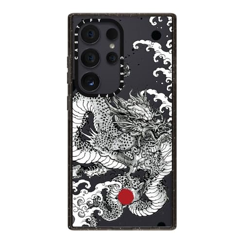 Coque Samsung S24 Ultra CASETiFY transparente avec motif Dragon Power exclusif - 4