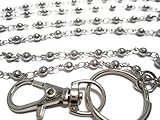 ATLanyards Ball Chain Lanyard- Stainless Steel Chain Lanyard