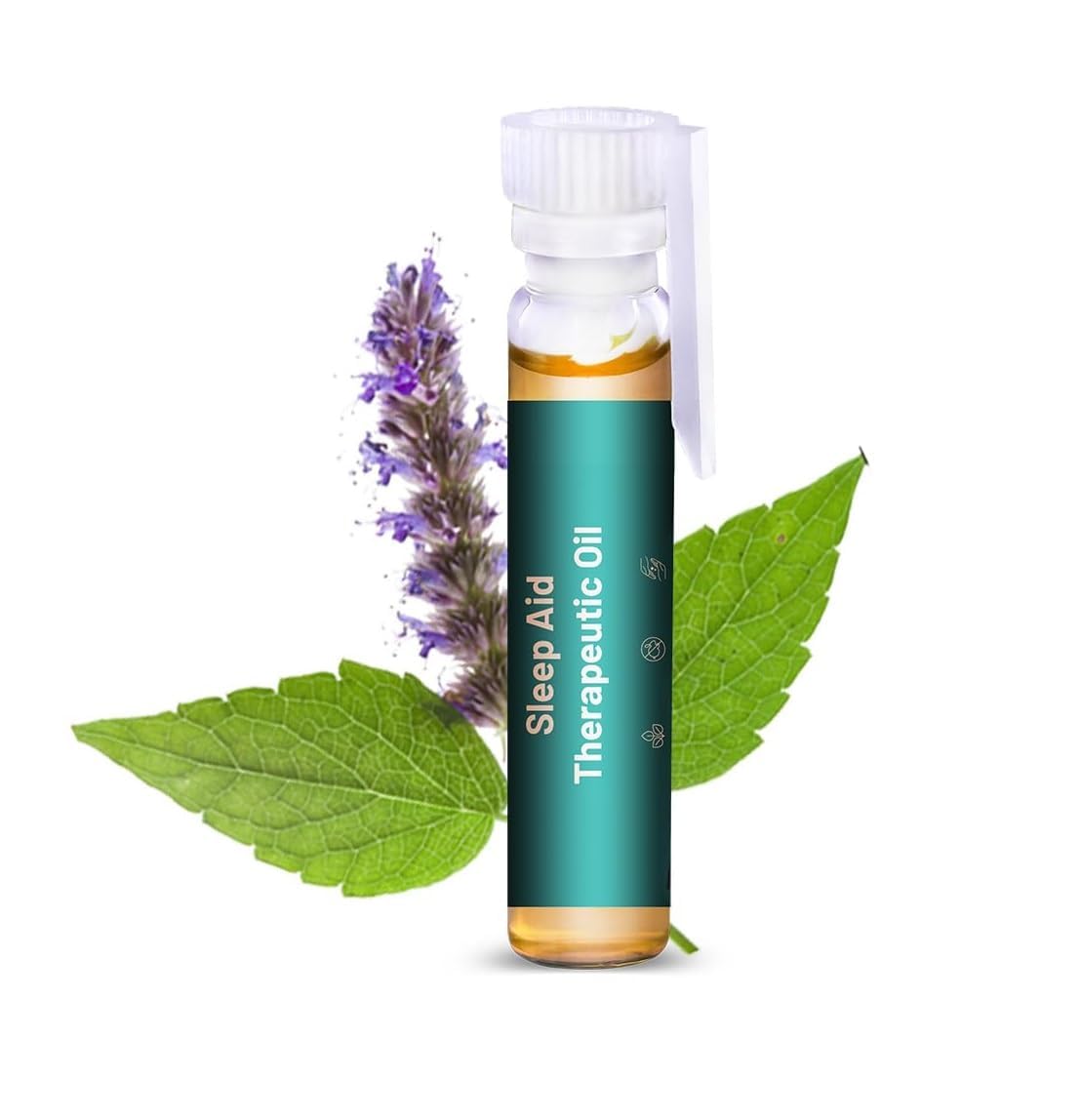 Arezou Ayurvedic Aromatherapy Essential Sleep Oil Blend, 2 ml (3 Months Supply) | Lavender Aroma, Bergamot & Patchouli | Deep Sleep Support, Stress & Anxiety Relief | Skin Safe, Non-Addictive