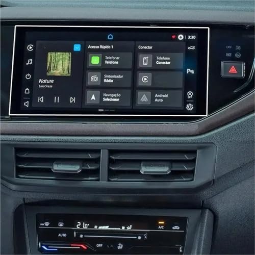 Verre trempé VW Virtus 2023 protecteur d'écran GPS 10.1 pouces