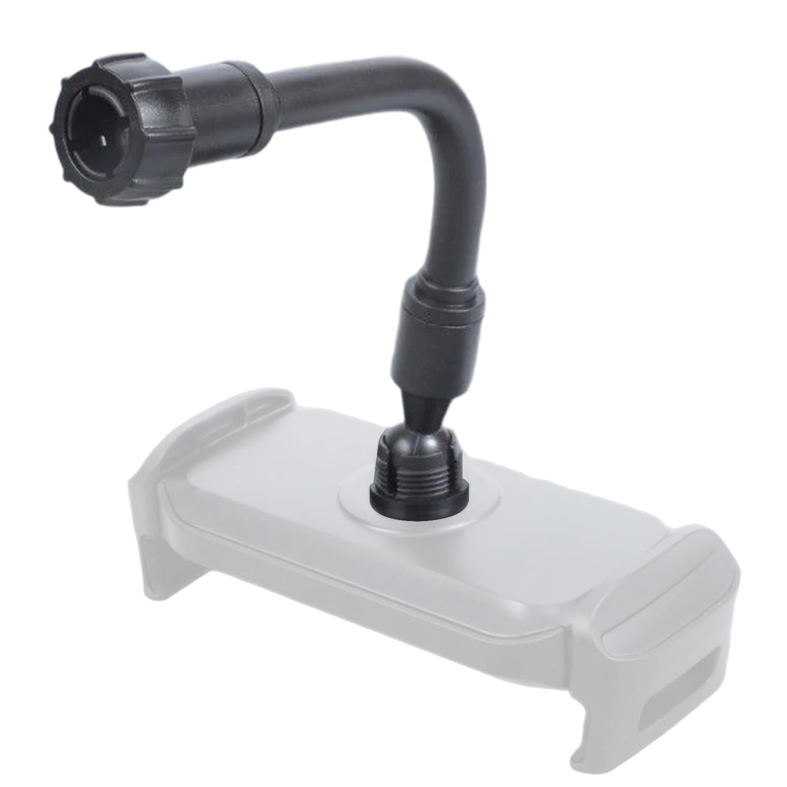 Brazo de extensión de 17mm para soporte de teléfono de coche con conector estable giratorio 360 8