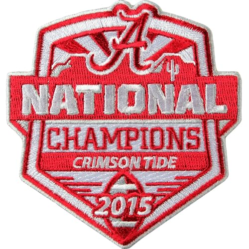 2015 Alabama Crimson Tide 2016 College National Champions Game Jersey Patch NCAA