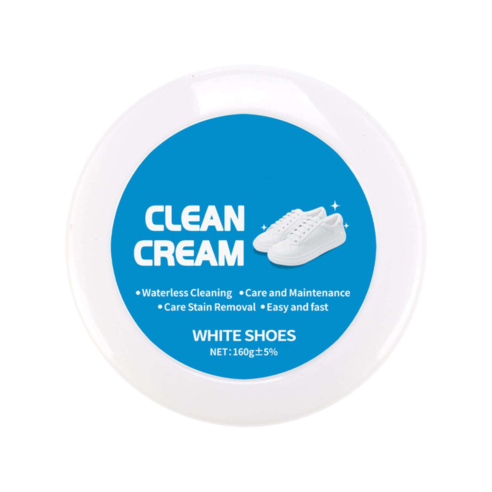 Nettoyant Baskets | Crème Sans Rinçage,Détergent pour Baskets Tennis Blanc,Entretien Taches Cuir Caoutchouc Toile Bottes Intérieur Maison Salle de Bain
