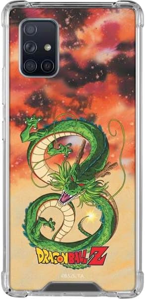 Skinit Clear Phone Case Compatible with Galaxy A71 5G - Officially Licensed Dragon Ball Z One Wish Shenron Design