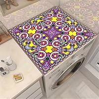 Highdi Staubschutz Auflage Für Waschmaschine - Lila Batik 60x60cm