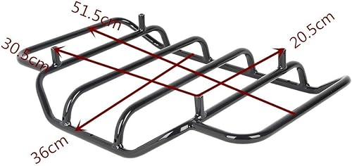 Miniatura 3 de TCT-MOTORPARTS Portaequipajes King Picado Razor Tour Pack Top Rack para Harley Road King Electra Glide 1984-2025 Harley Touring King, Chopped and